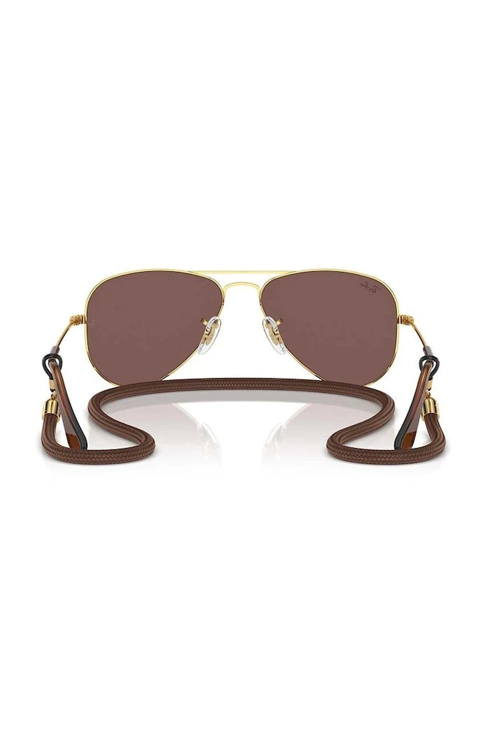 Детски слънчеви очила Ray-Ban JUNIOR AVIATOR