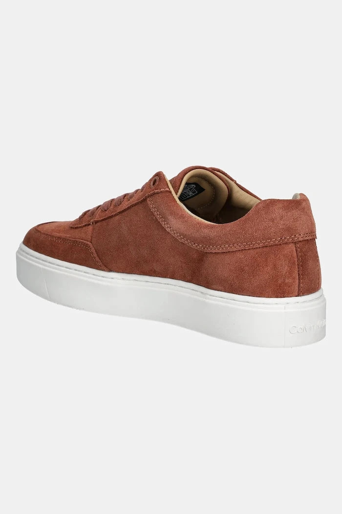 Велурени маратонки Calvin Klein CLEAN CUP LOW LACEUP OXF SU
