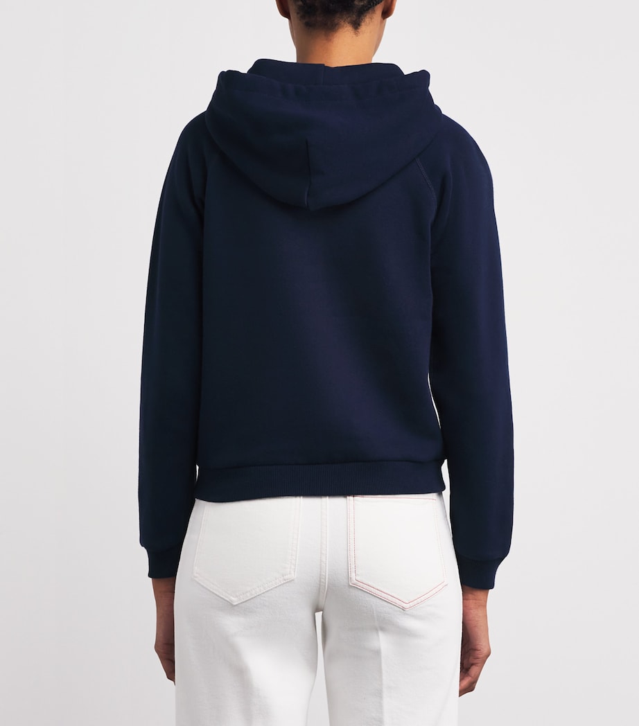Navy Polo Pony Hoodie