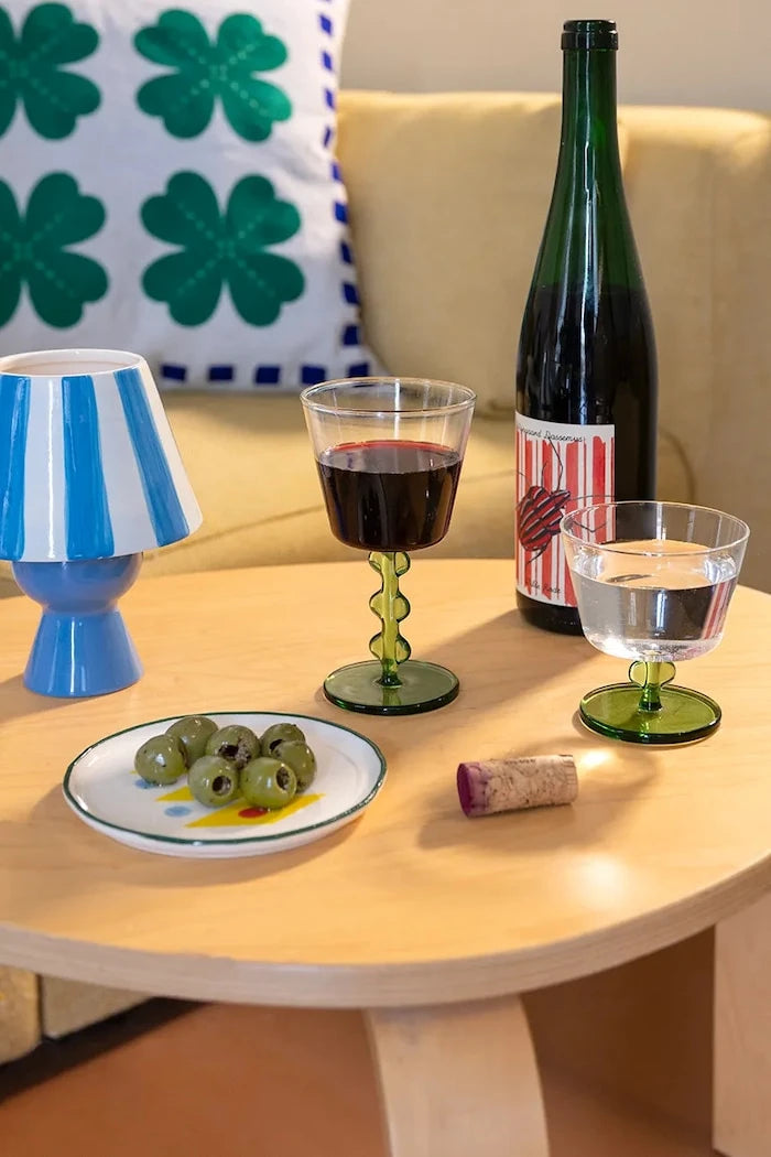 Декоративен свещник &k amsterdam cantine blue 16 cm
