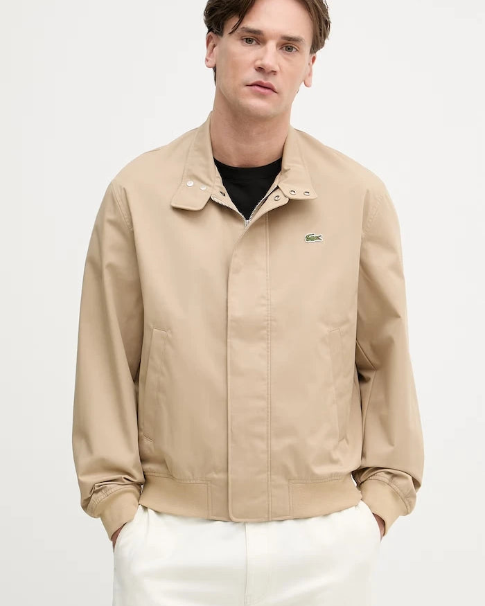 Pamuklu erkek Lacoste geçiş ceketi