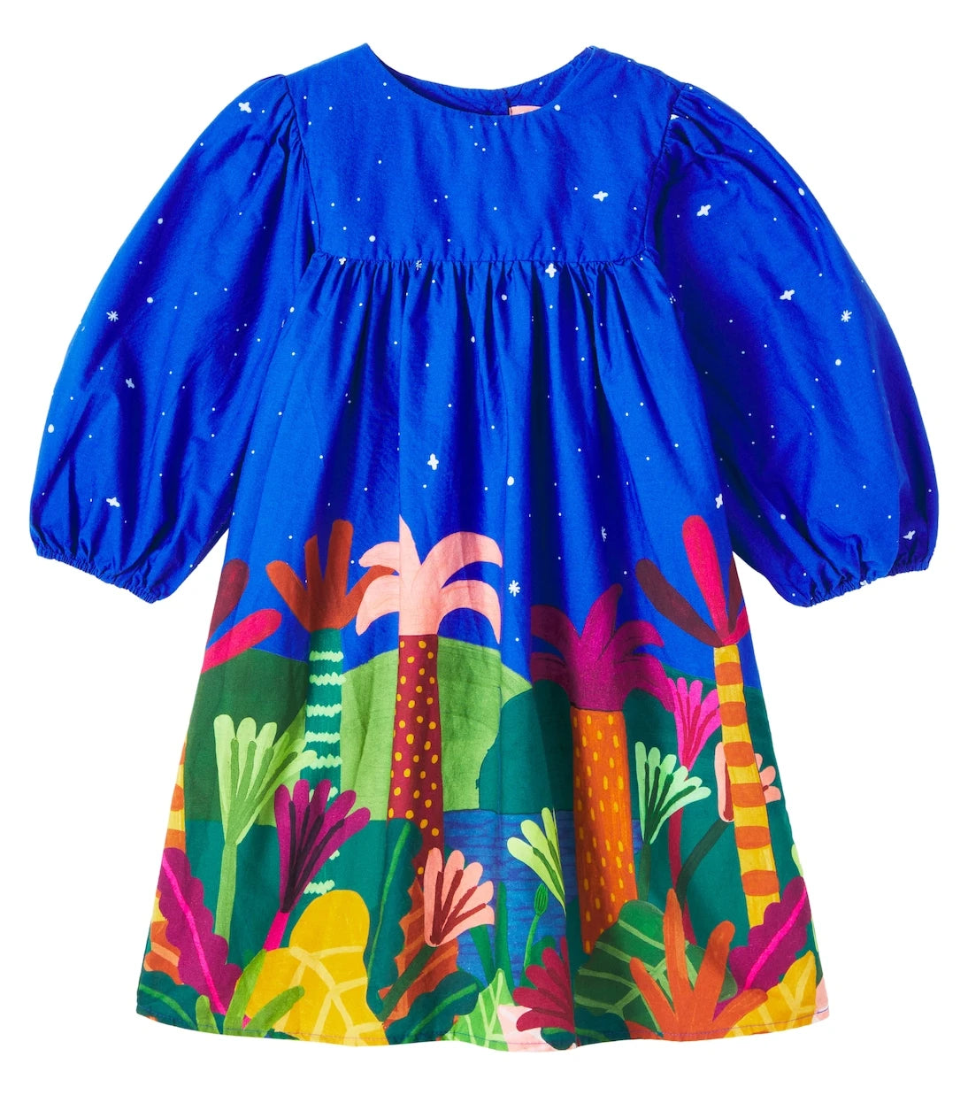 Fábula - Printed cotton dress