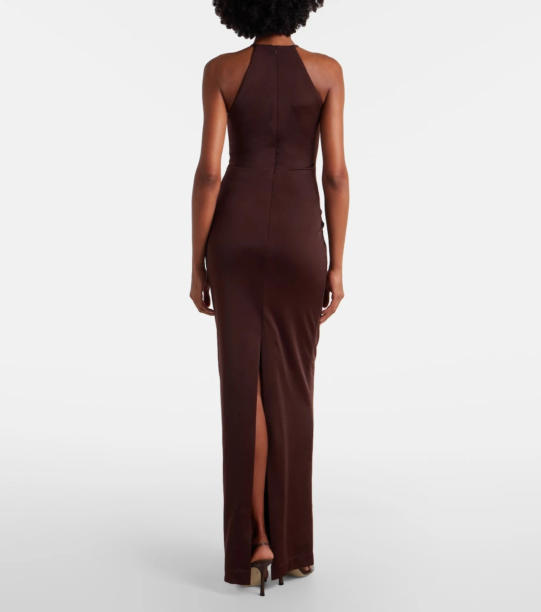 Rebecca Vallance - Isla halterneck maxi dress