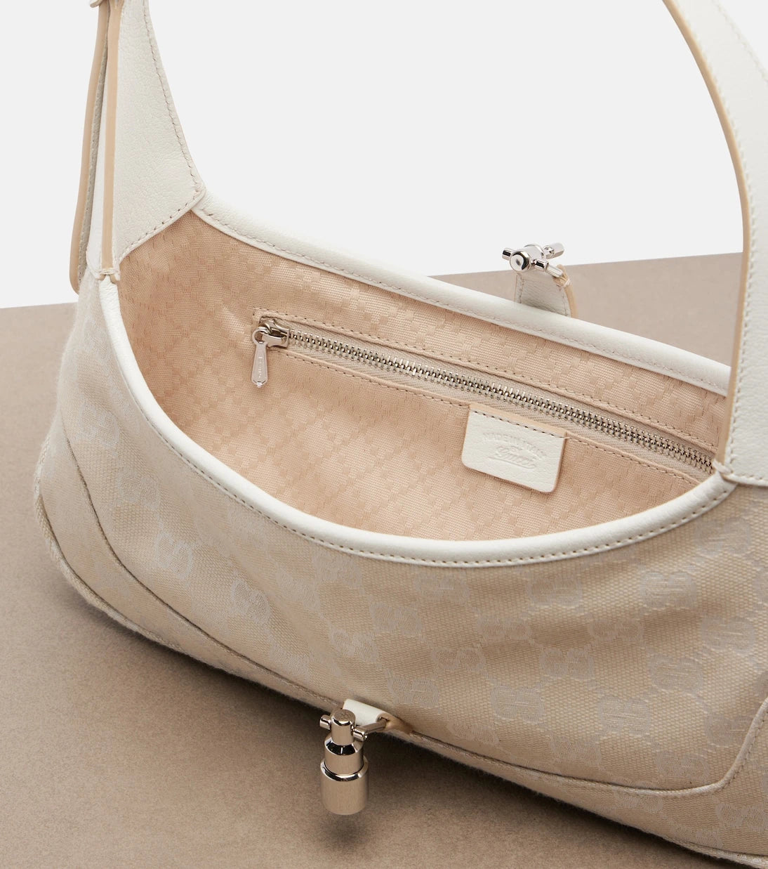 Gucci - Jackie Slim Medium GG canvas shoulder bag