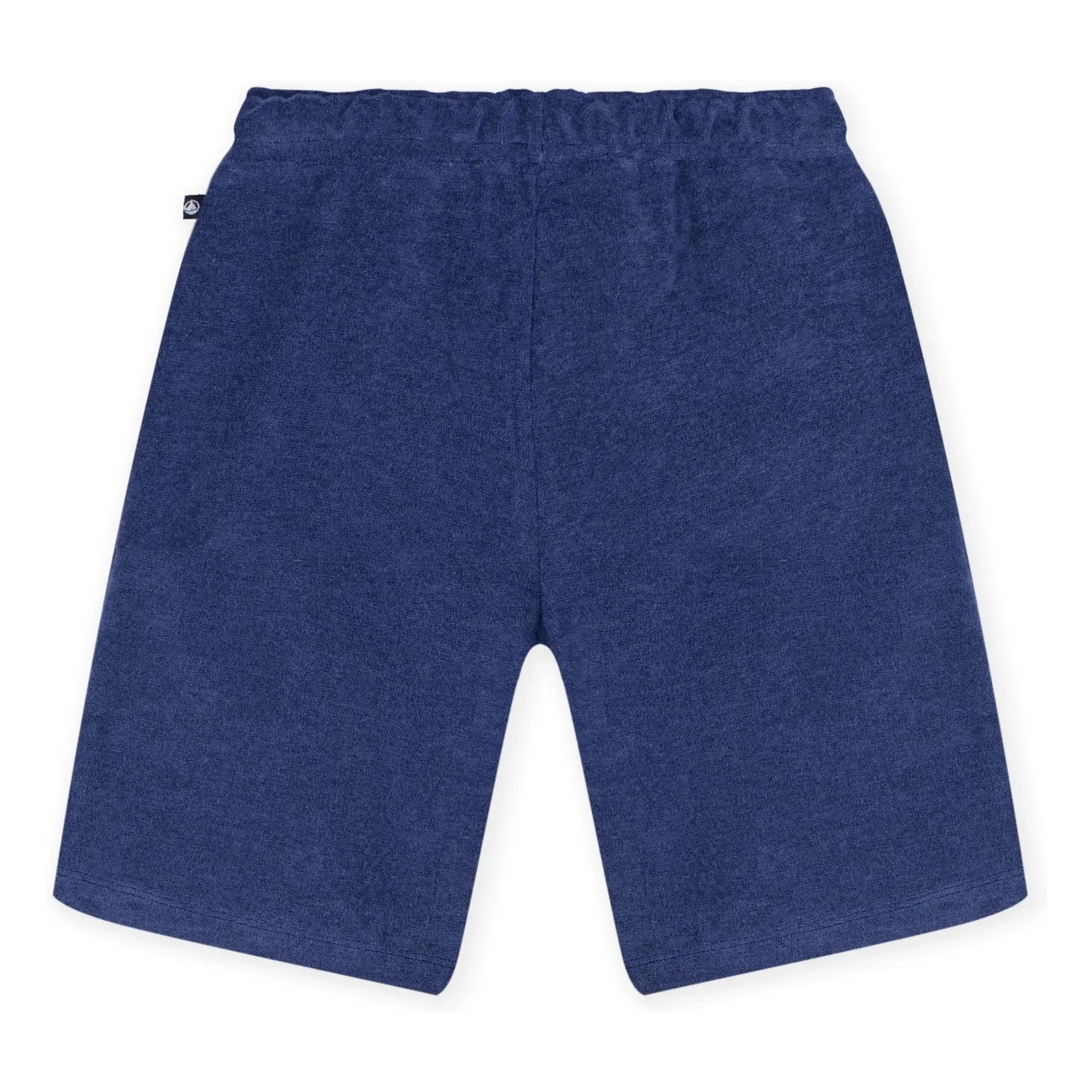Petit Bateau - Uni Sponge Bermuda Shorts | Dark Blue