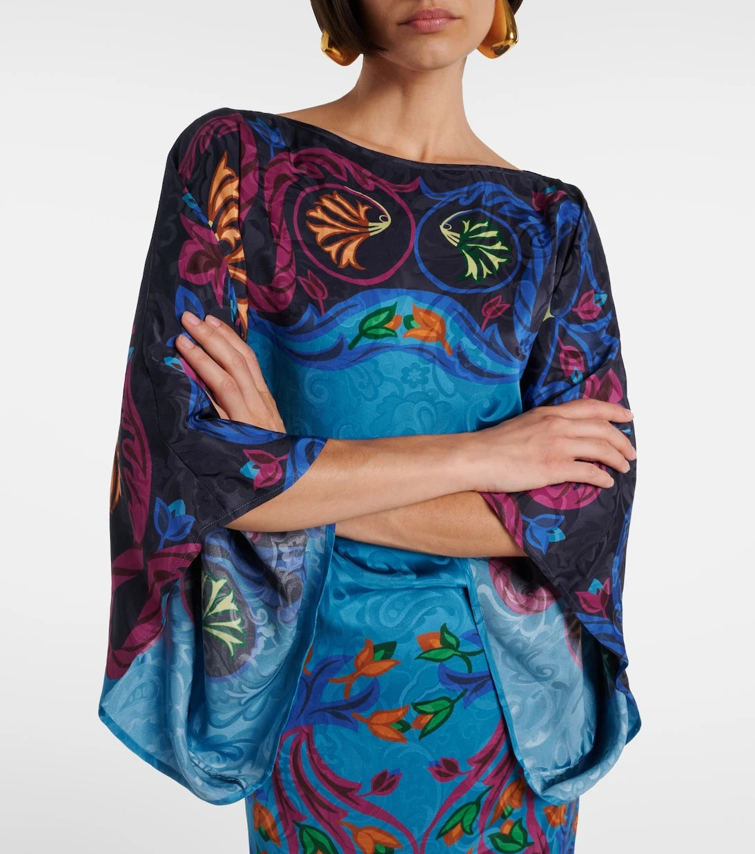 Etro - Printed midi dress