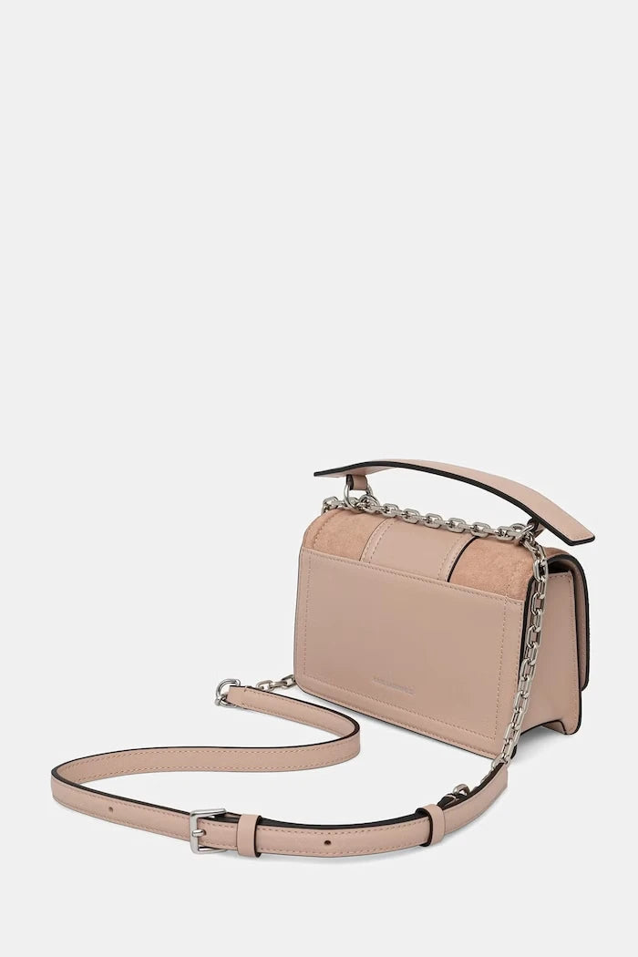 Karl Lagerfeld kadın süet crossbody çanta K/NOVA