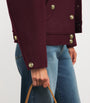 Red Wool Hooded Coat