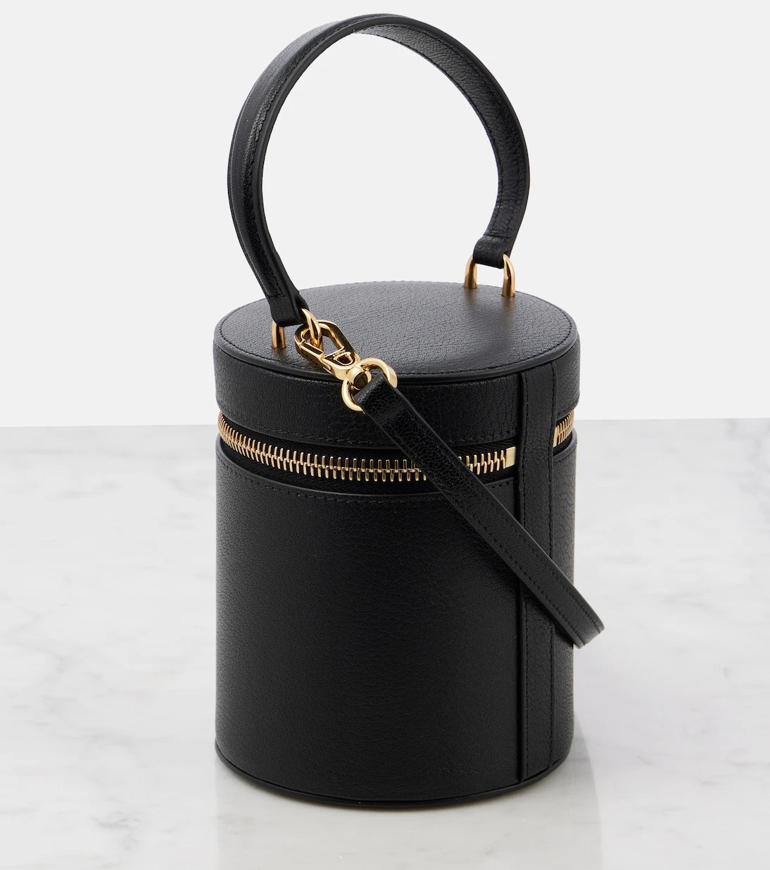 Alaïa - Cube Mini leather vanity bag