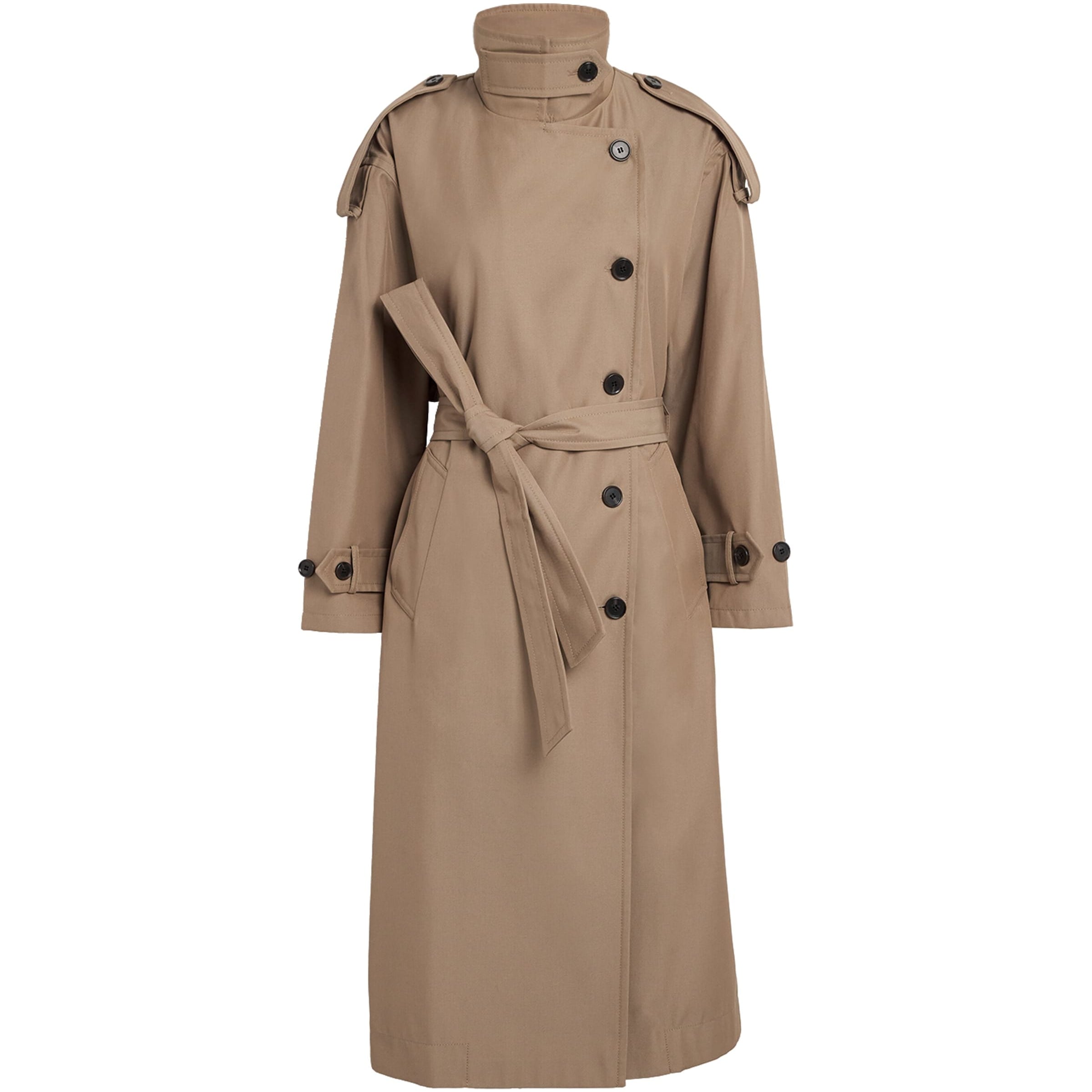 Citizens of Humanity Green Twill Favi Trench Coat