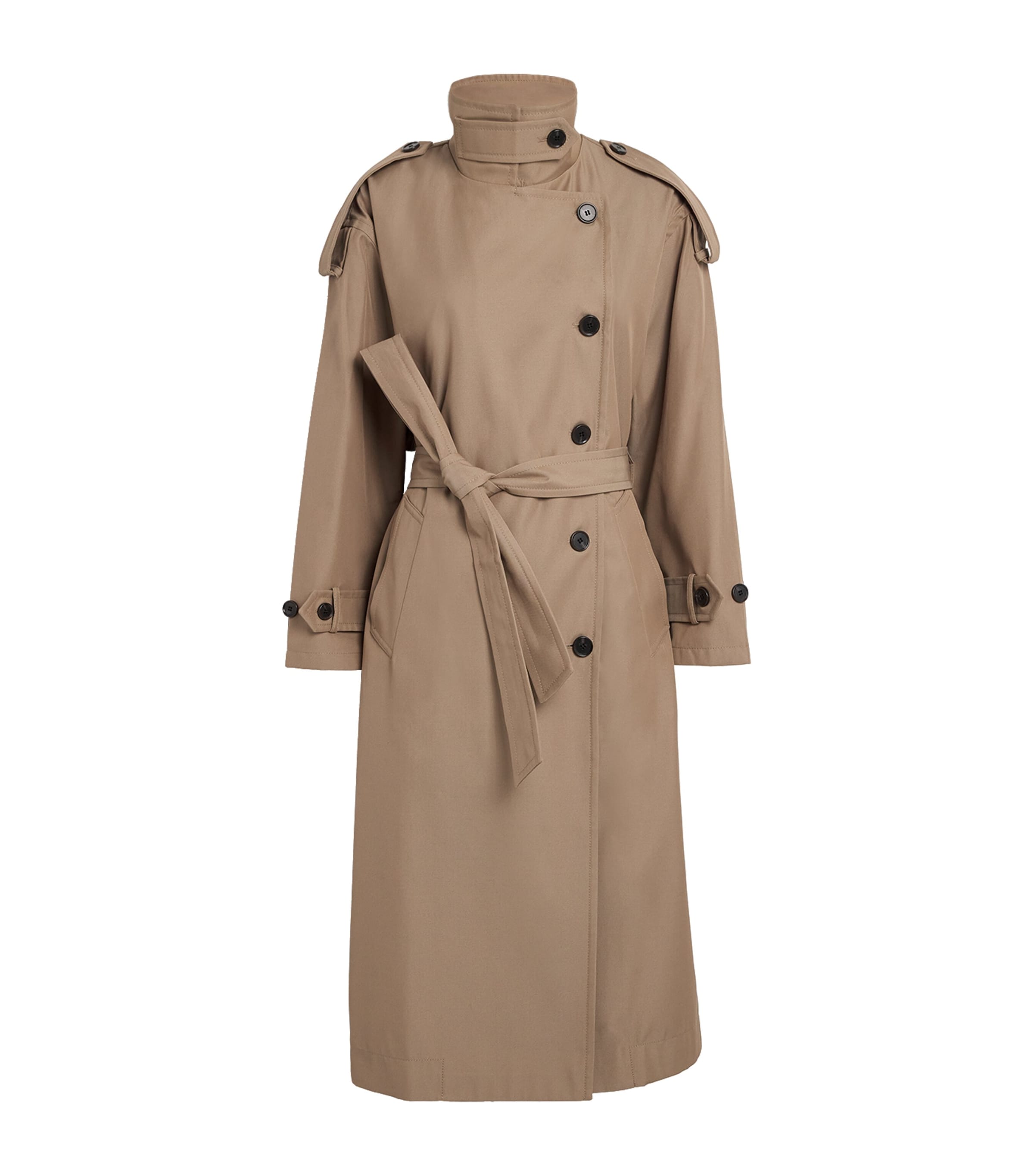 Citizens of Humanity Green Twill Favi Trench Coat