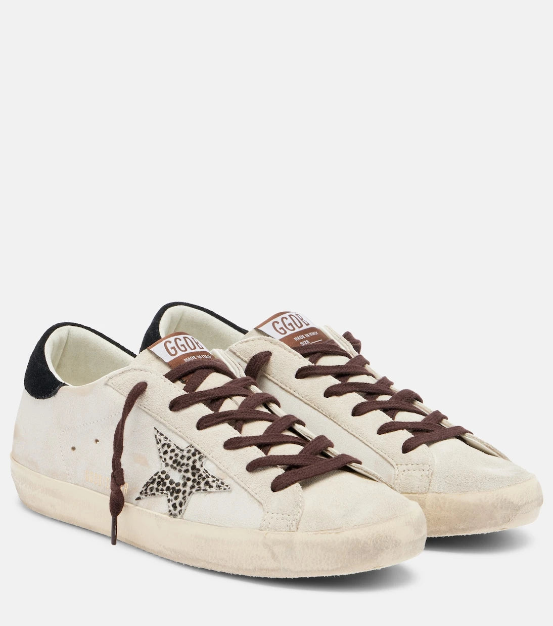 Golden Goose - أحذية رياضية Super-Star جلدية