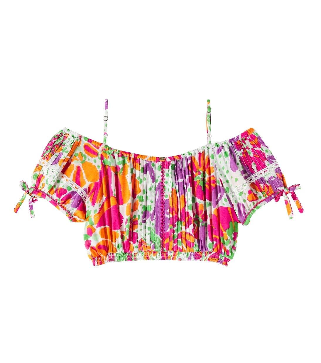 Poupette St Barth Kids - Bonny gathered top