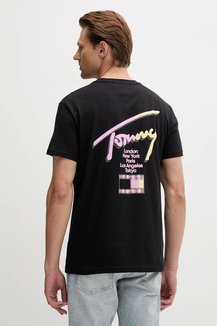 Tommy Jeans тениска мъжка от памук