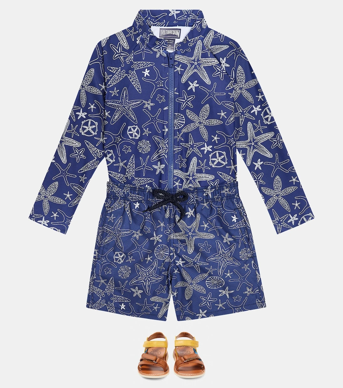 Vilebrequin Kids - Gingko printed rashguard