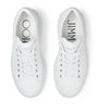 Jimmy Choo White Diamond Light Maxi Leather Sneakers