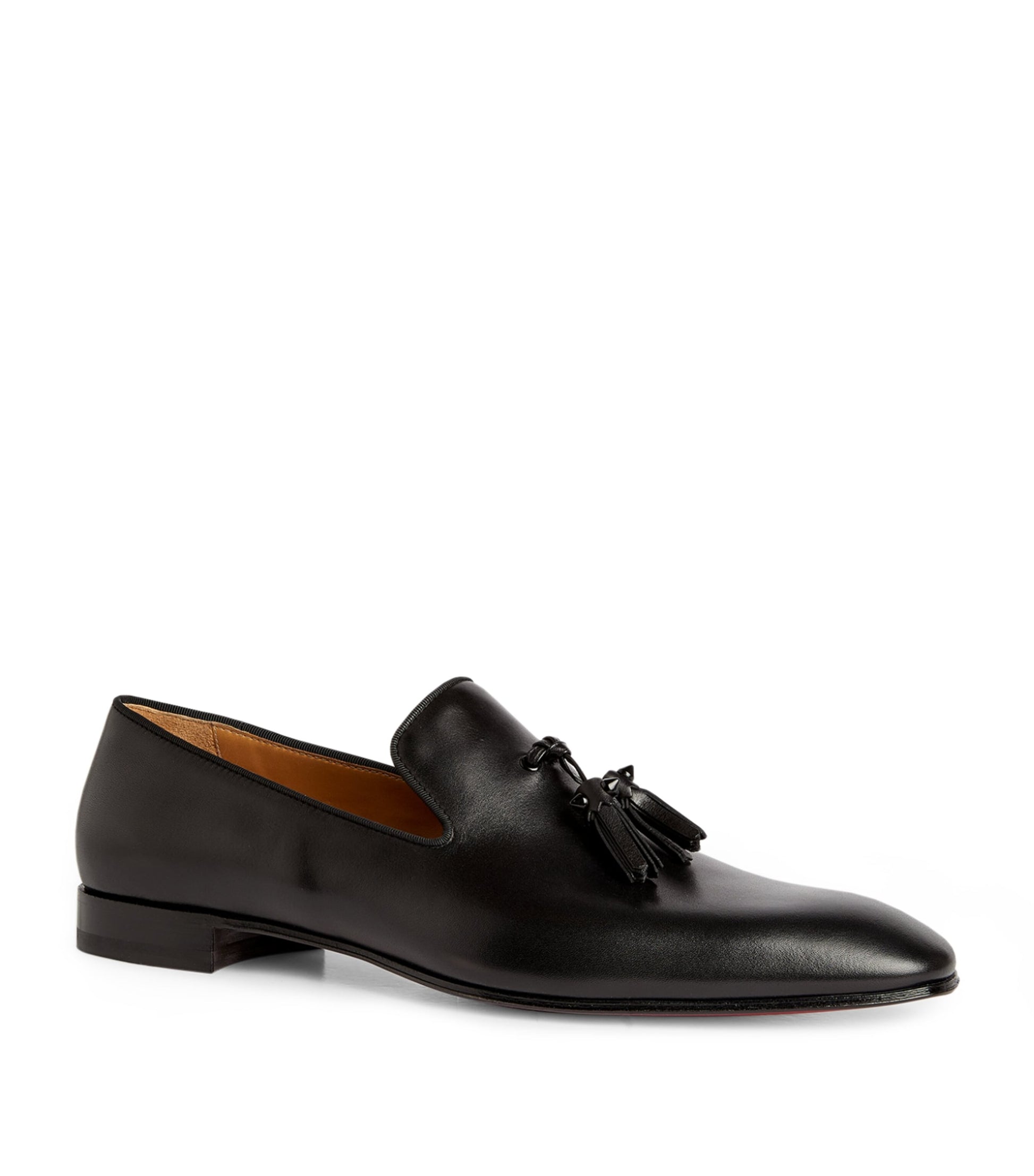 Dandelion Tassel Leather Loafers