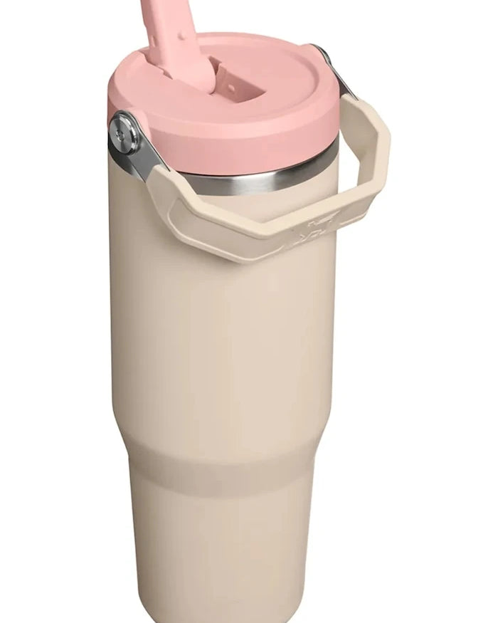Paslanmaz Çelik Termo Bardak IceFlow Flip Straw 0.89L