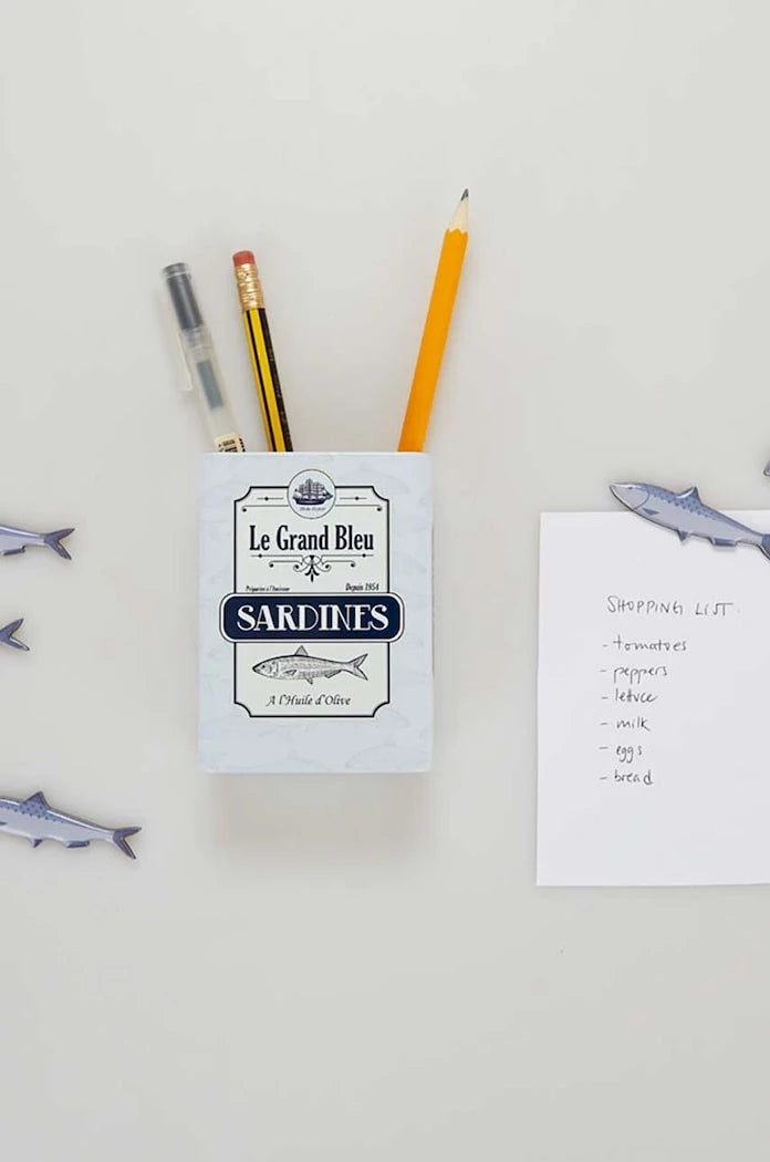 Balvi Sardines Mıknatıslı Kalemli Saklama Kabı