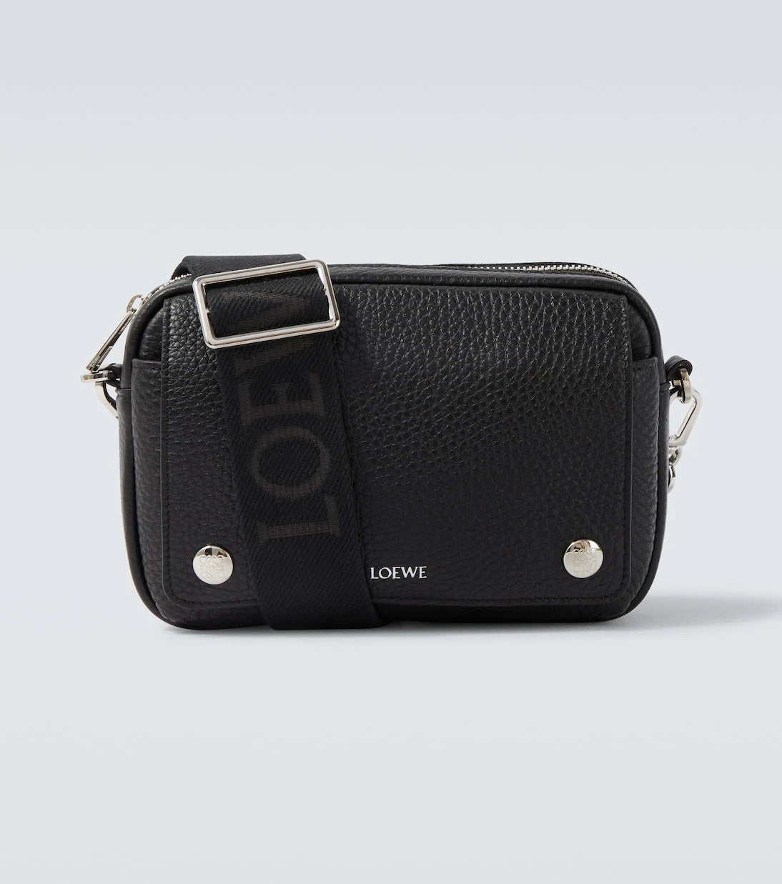 Loewe - حقيبة كتف Pebble Small من الجلد