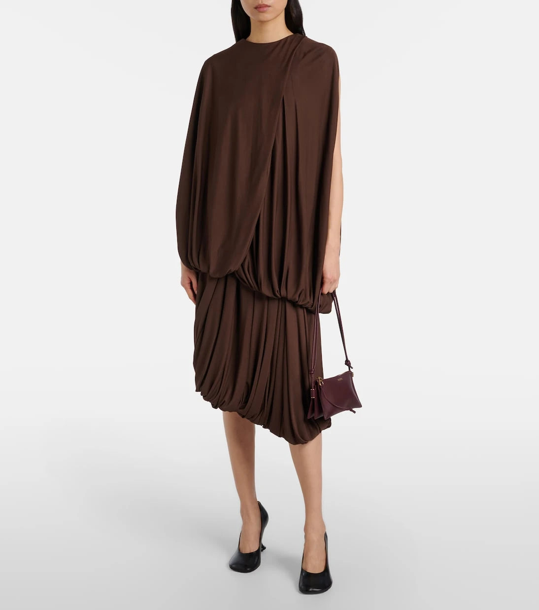 Loewe - حقيبة كتف Joya الجلدية