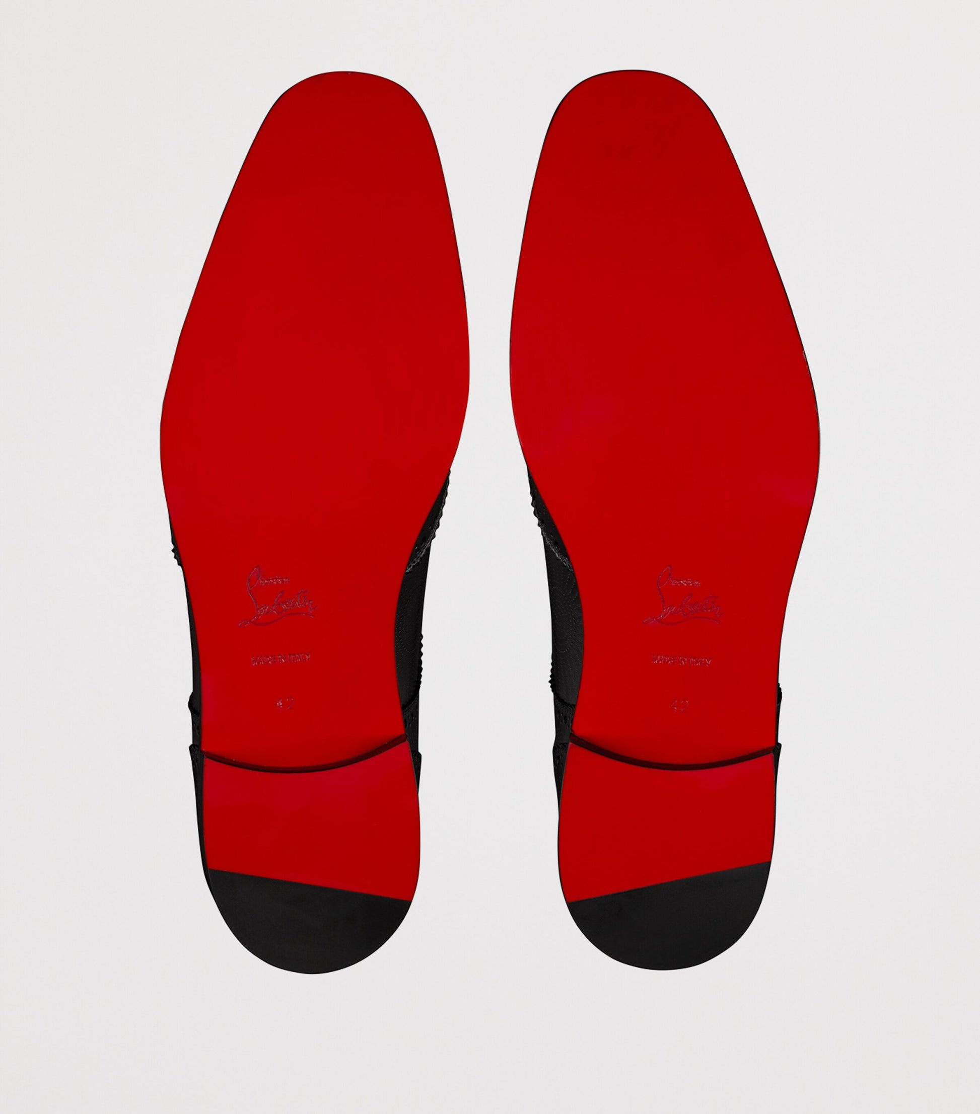 Christian Louboutin Grave Calf Leather Derby Shoes