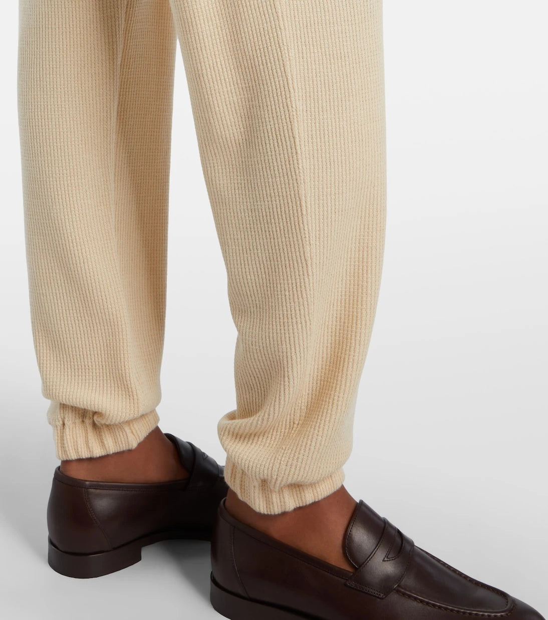 Loro Piana - Acacia cashmere and silk sweatpants