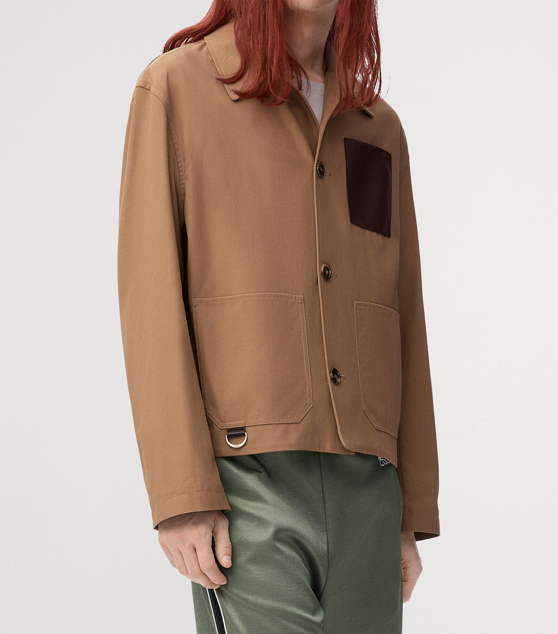 LOEWE Beige Cotton Workwear Jacket