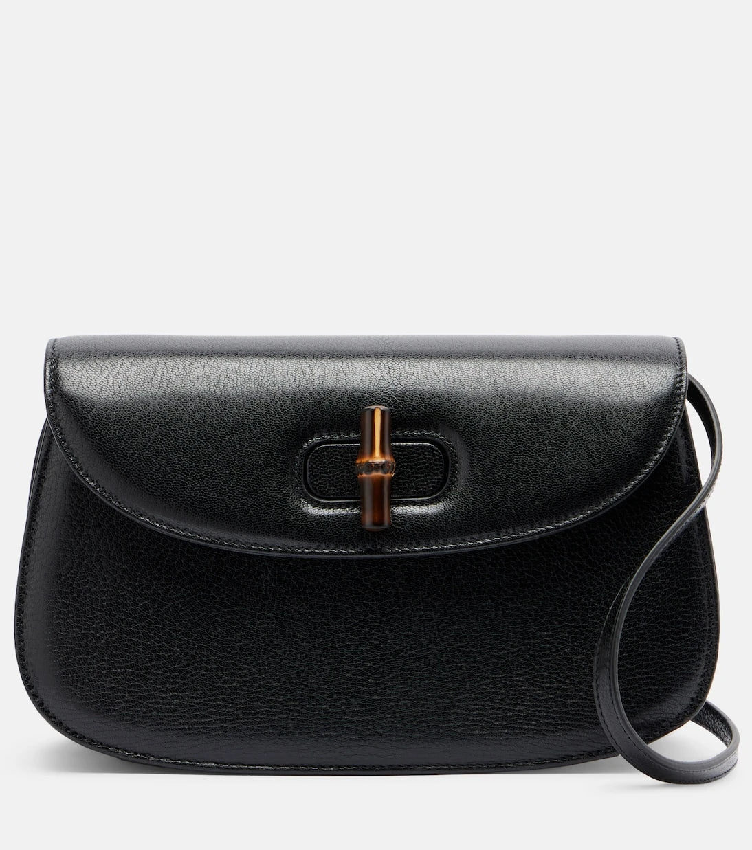 Gucci - Bamboo Small leather crossbody bag