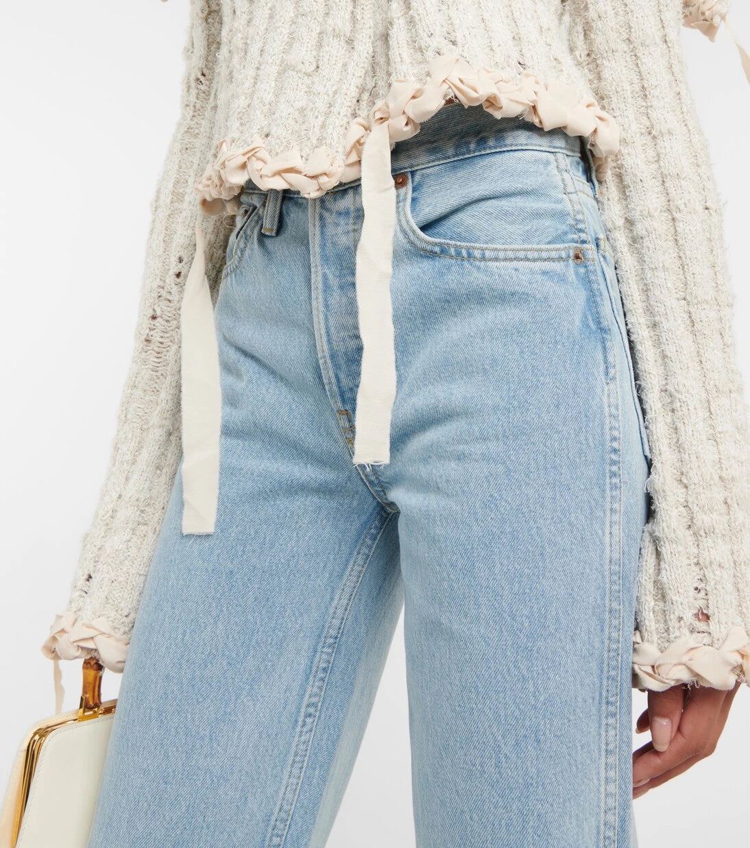 Re/Done - 90s high-rise straight jeans