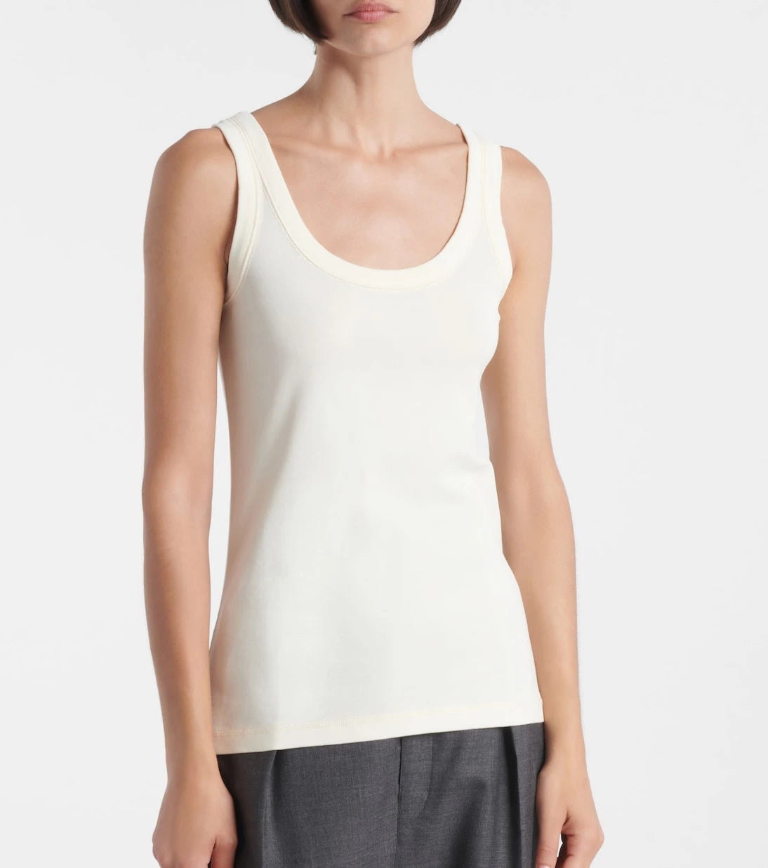 Lemaire - Cotton jersey tank top