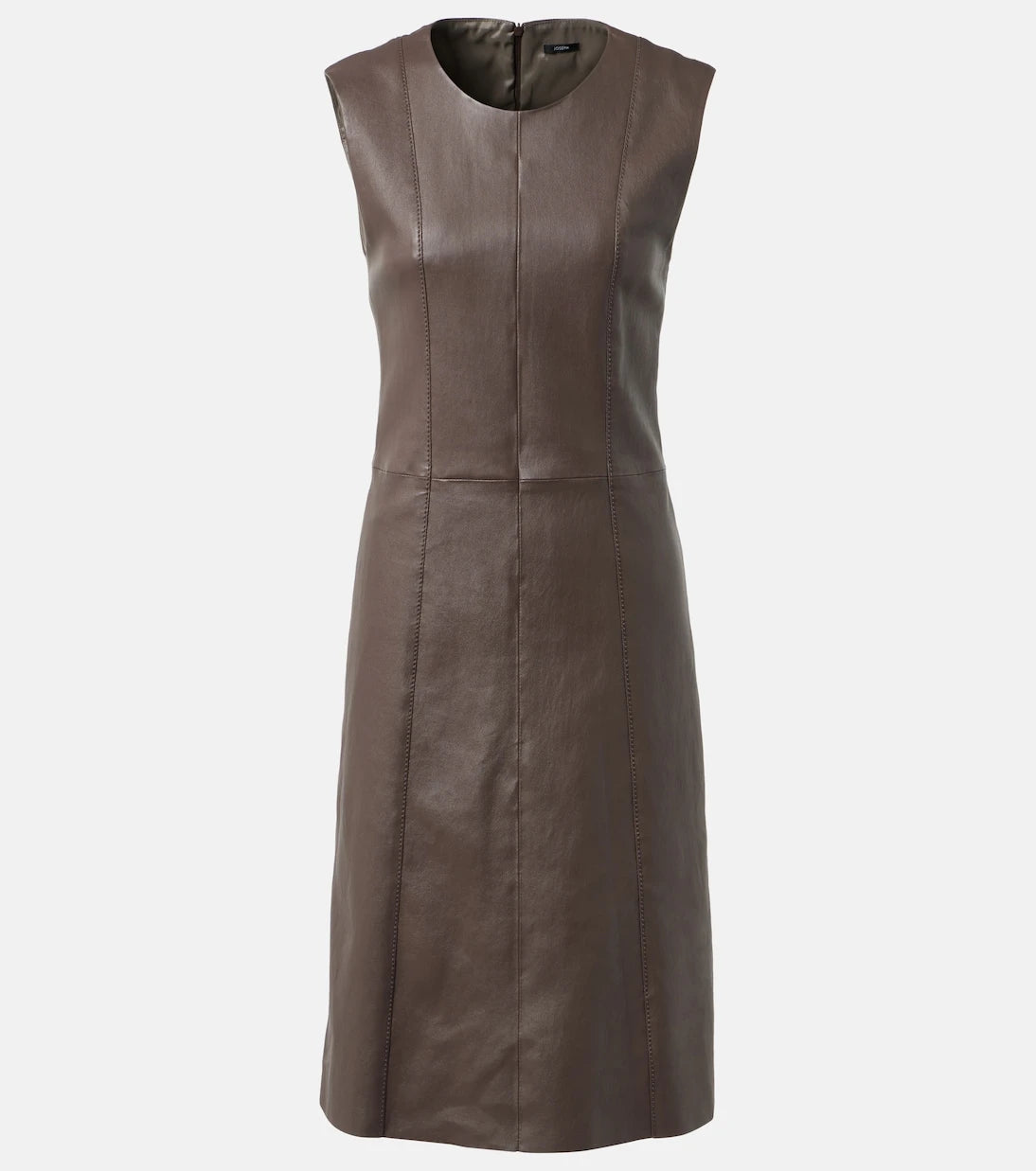 Joseph - Leather midi dress