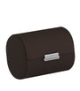 Scatola Del Tempo Leather Pochette 2 Watch Case Duo