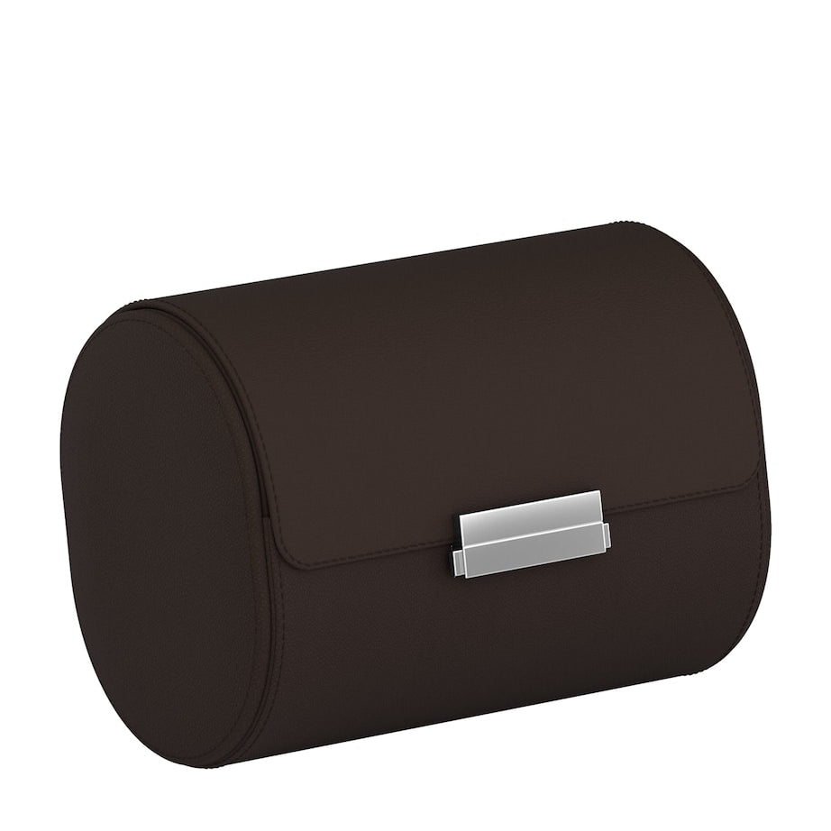 Scatola Del Tempo Leather Pochette 2 Watch Case Duo