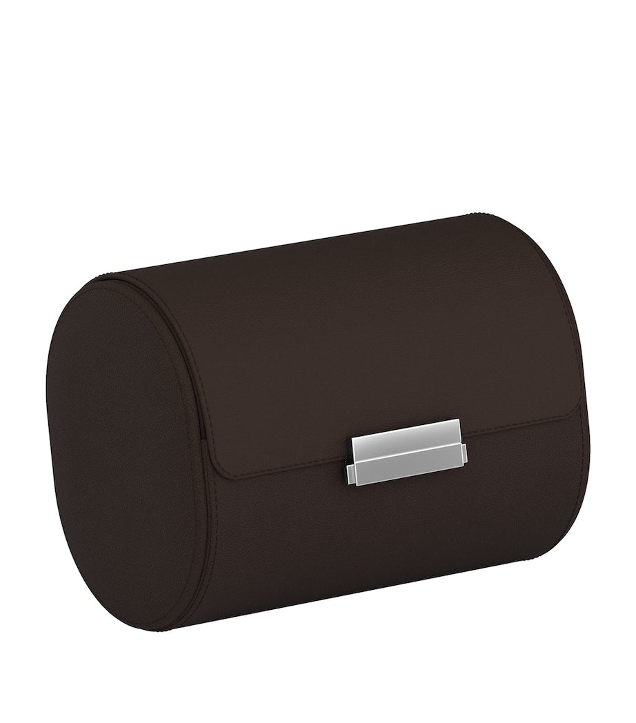 Scatola Del Tempo Leather Pochette 2 Watch Case Duo