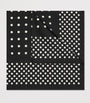 Silk Polka-Dot Pocket Square