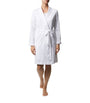 White Short Cotton Robe