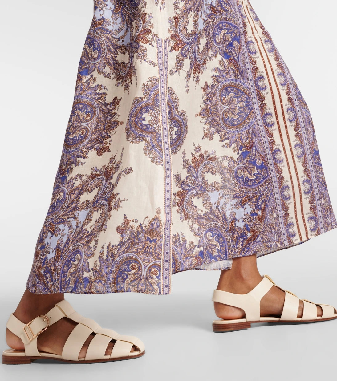 Zimmermann - Ottie paisley linen kaftan