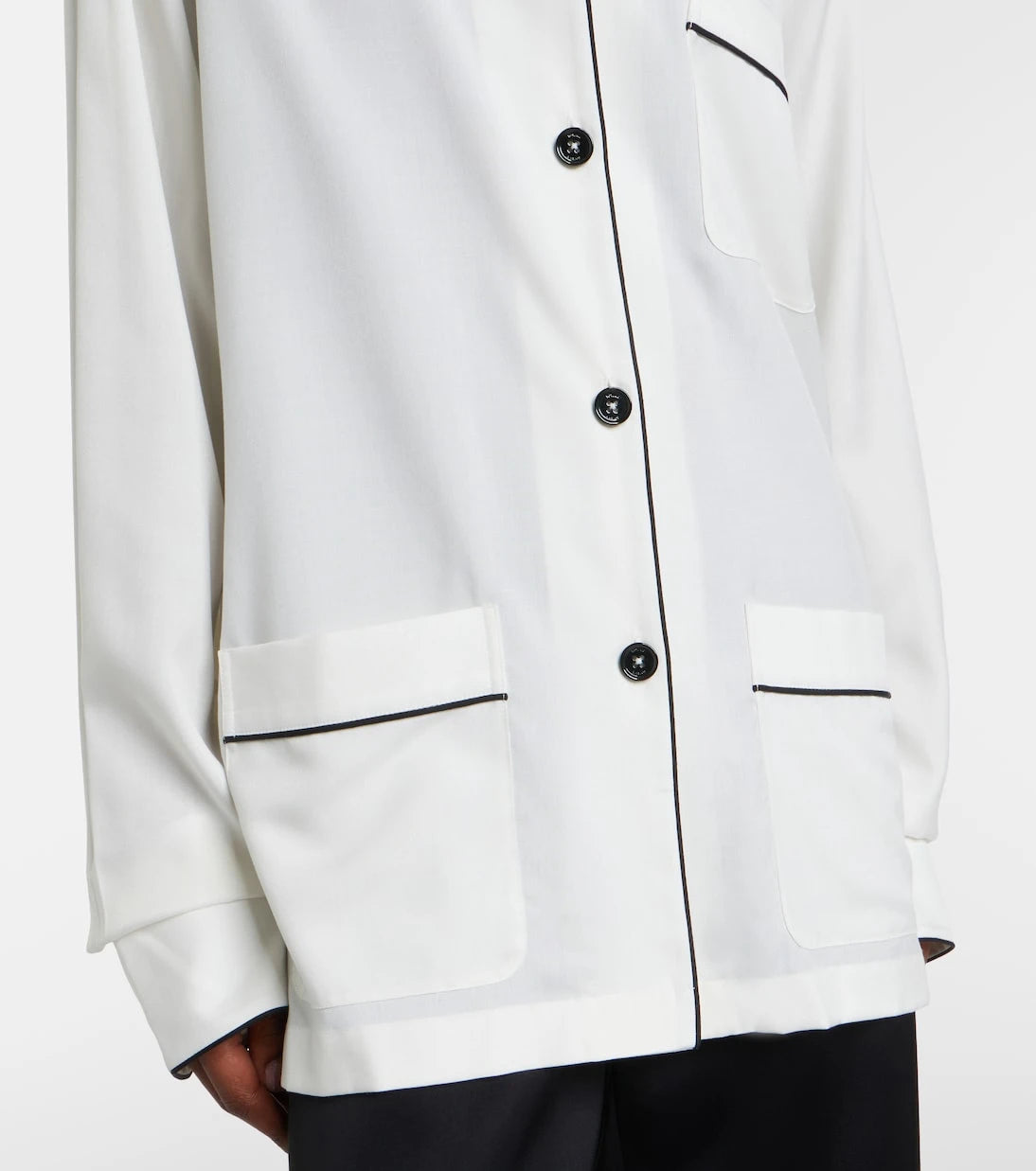 Toteme - Oversized silk shirt