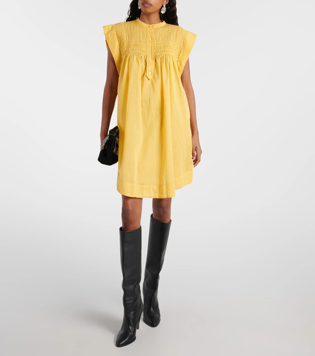 Marant Etoile - Leazali cotton minidress