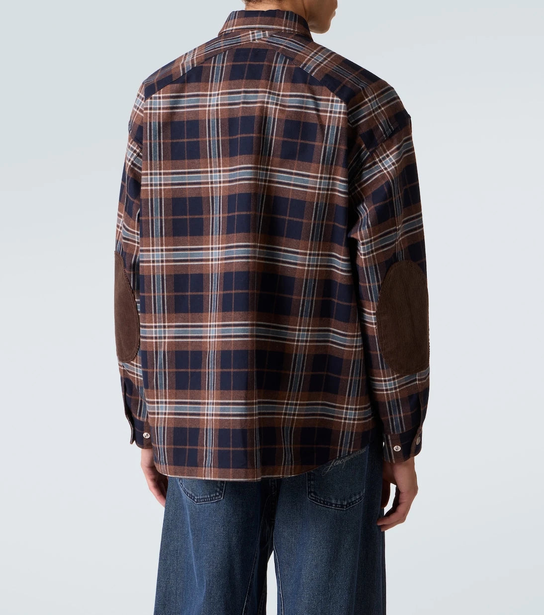 Comme des Garçons Homme - قميص اوفرشيرت قطني كاروهات