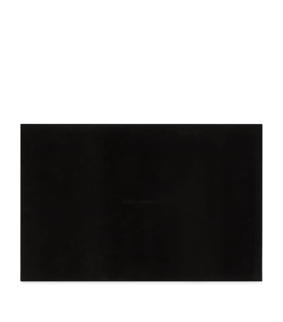 Dolce & Gabbana Casa Wooden Zebra Print Tray