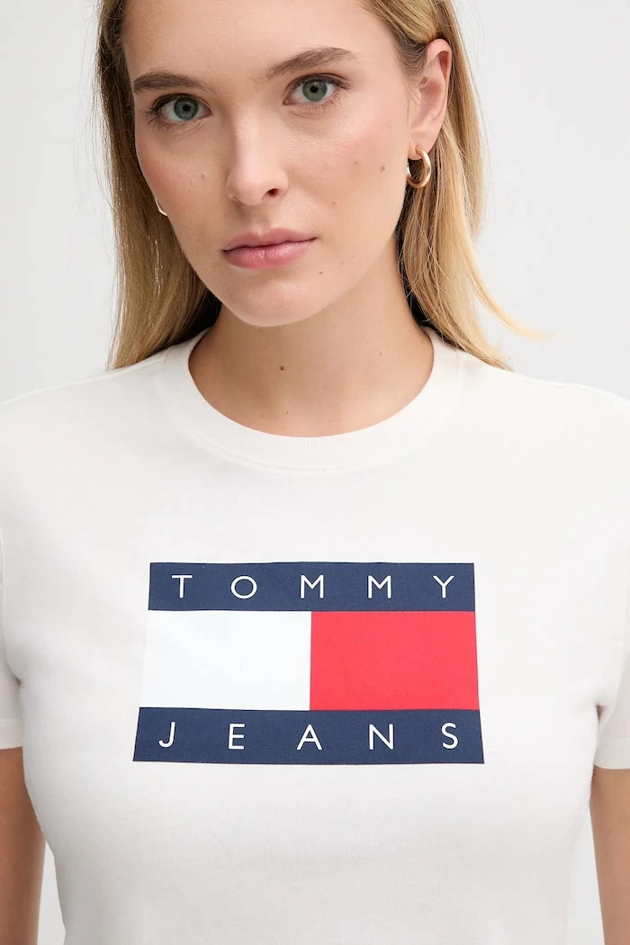 Tommy Jeans тениска дамска от памук