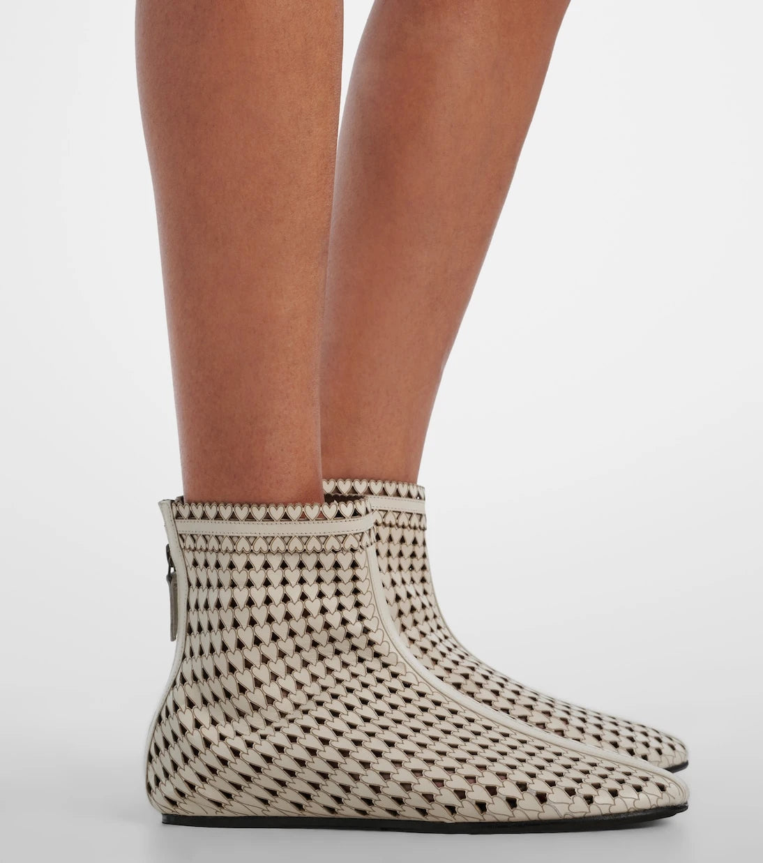 Isabel Marant - Ferix laser-cut leather ankle boots