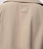 LOEWE Beige Cotton Belted Short Trench Coat