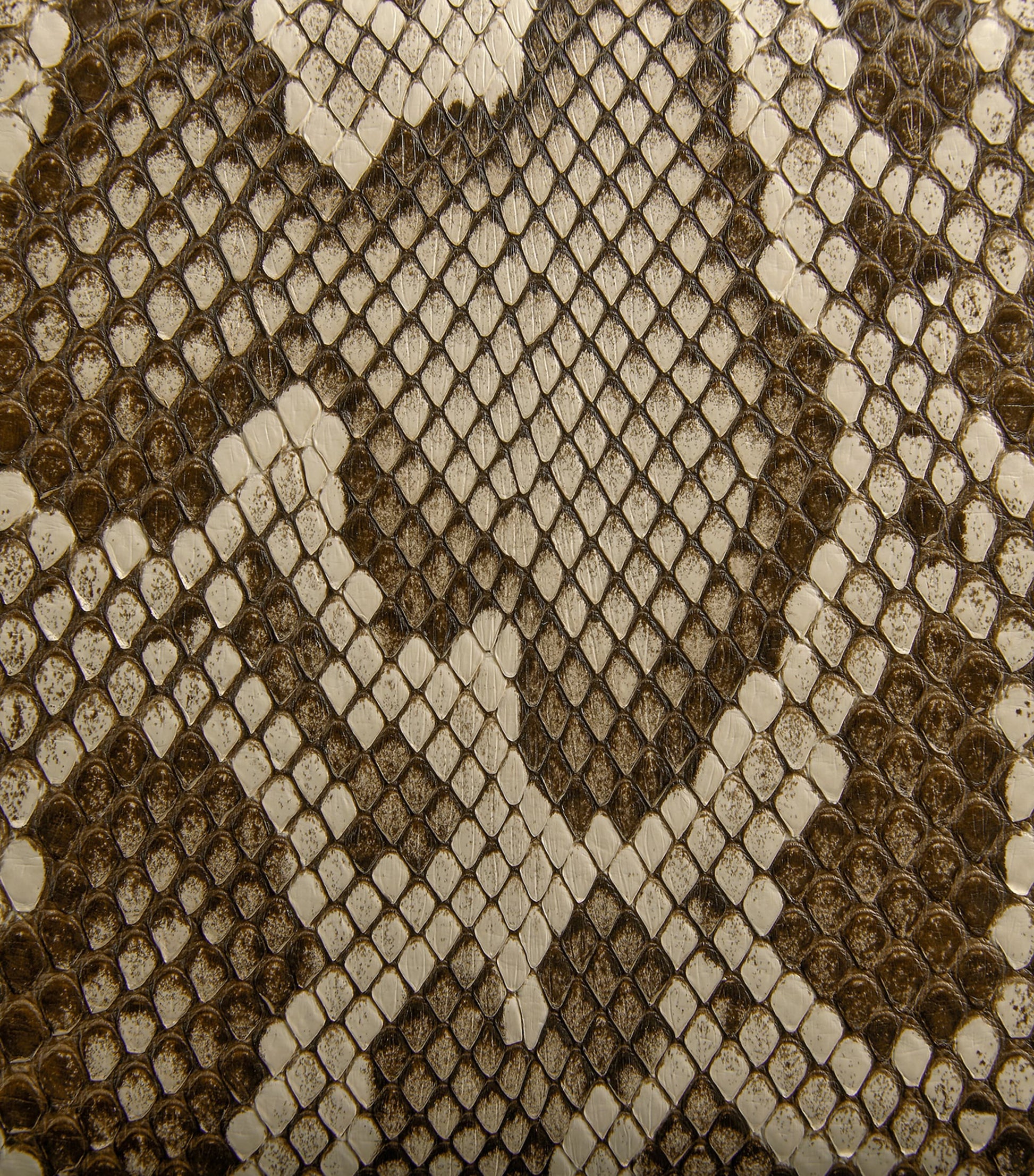 Gold Snakeskin Knot Clutch Bag