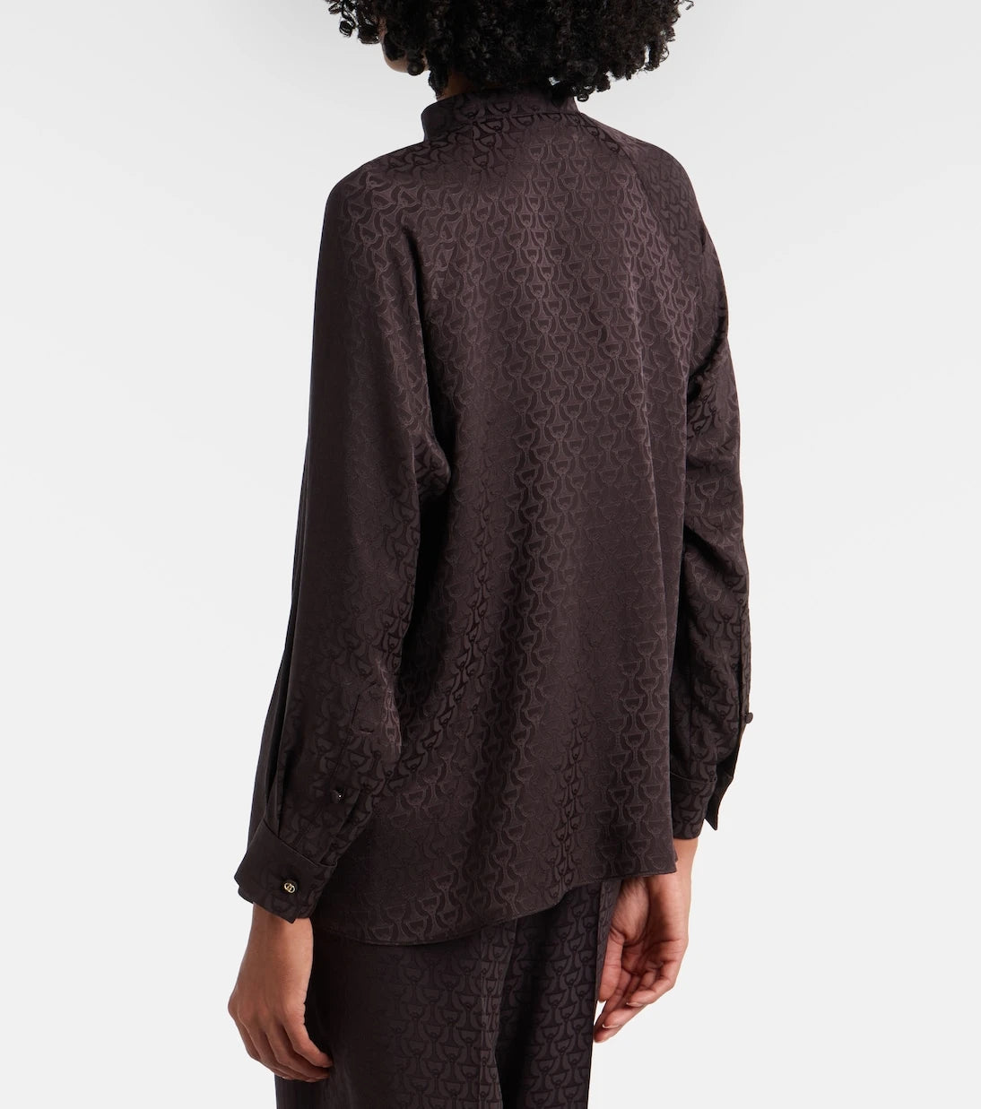 Gucci - Printed silk shirt