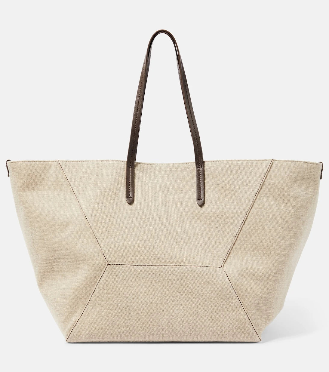Brunello Cucinelli - Large canvas tote bag
