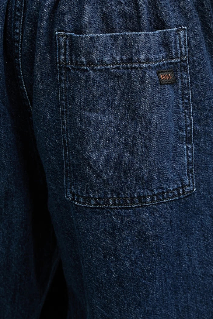 BOSS Orange Erkek Denim Şort