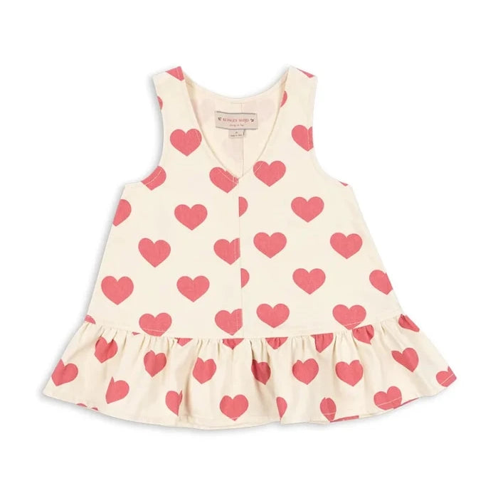 Детска памучна рокля Konges Sløjd MAGOT DRESS GOTS